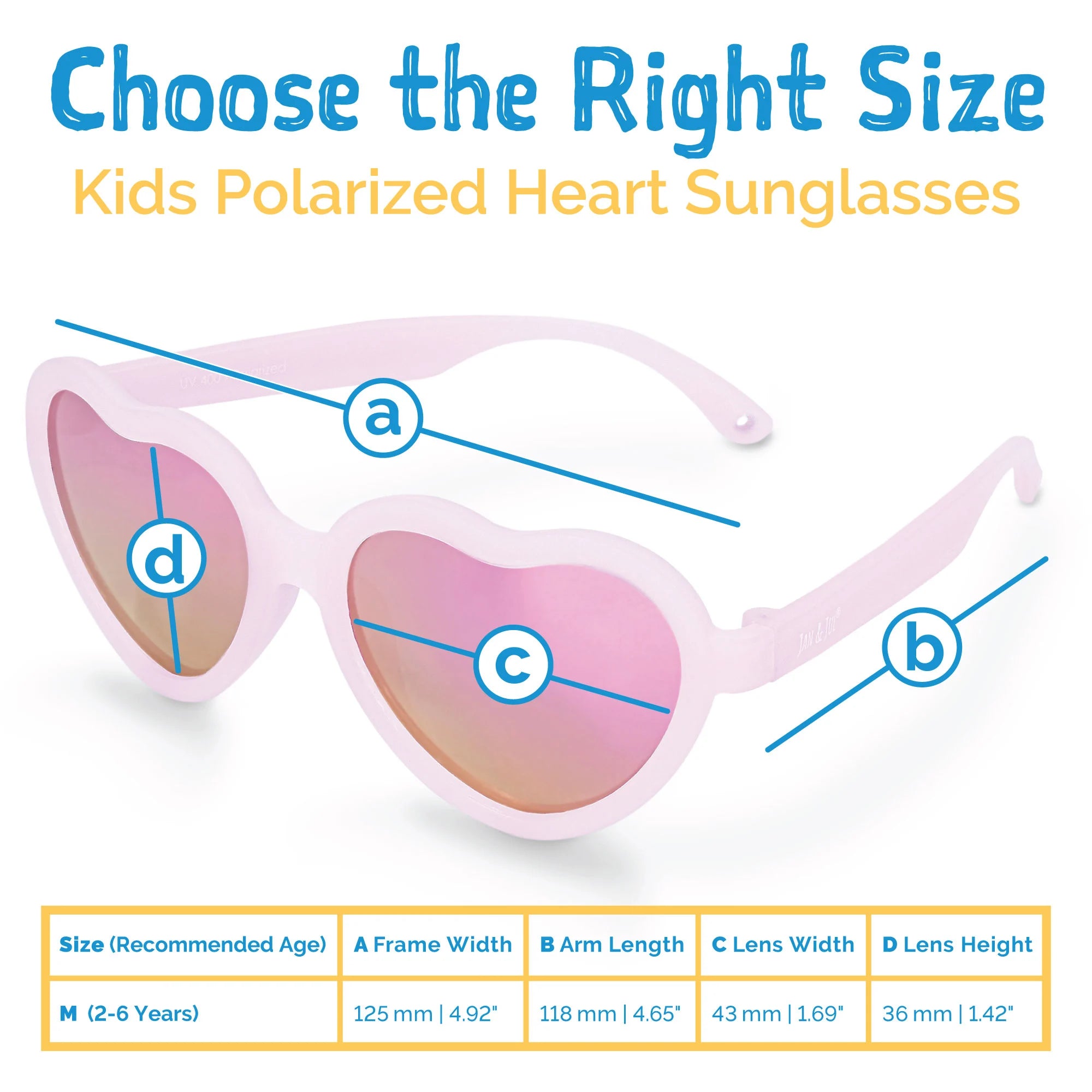 Jan & Jul Frosty Lavender Heart Xplorer Polarized Sunglasses for Kids - UV400 Protection, Stylish Heart-Shaped Frames - Perfect for Beach, Outdoor Play & Summer Adventures