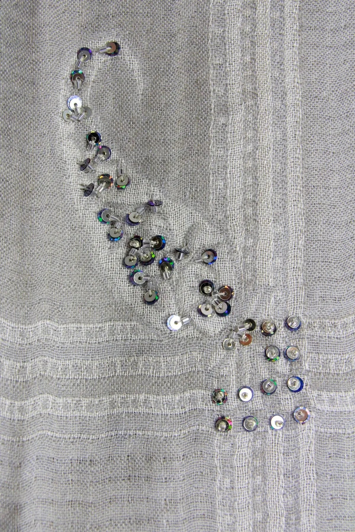 Sparkly Sequin Oversized Block Scarf for Women - Fashionable Winter Accessory for Parties, Holidays & Special Occasions