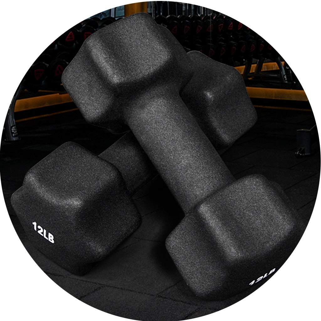 Premium 6-Corner Hex Dumbbells for Strength Training - Solid Iron Construction with Anti-Slip Frosted Grip - Home Gym Equipment for Men & Women - Perfect for Weight Lifting, CrossFit, and Full-Body Workouts
