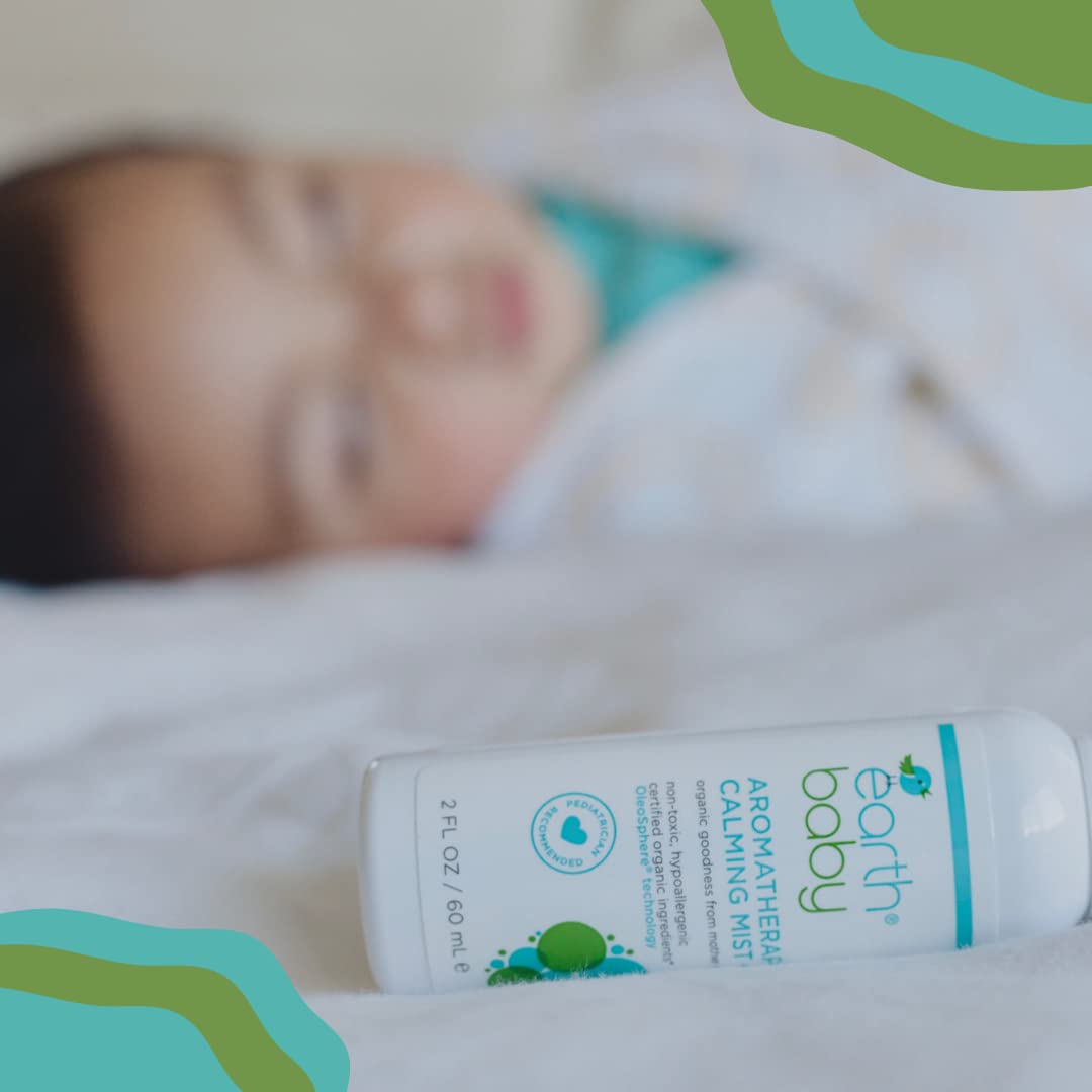 Organic Baby Calming Mist - Hypoallergenic & Natural for Sensitive Skin | Perfect for Bedtime & Travel