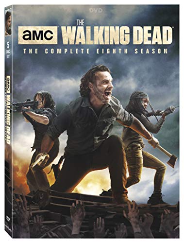The Walking Dead: Season 8 DVD - Complete Episodes, Bonus Features | Post-Apocalyptic Zombie Thriller Series for Home Entertainment & Collector's Edition