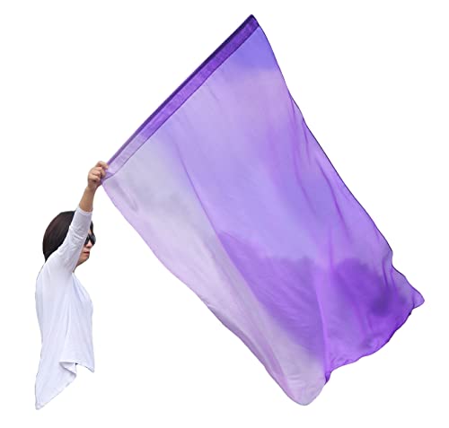 long side purple fading
