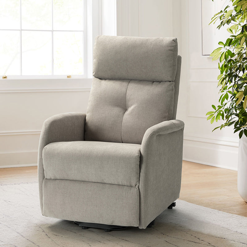 Serena Power Recliner Chair with Massage & Heat - Electric Lift Recliner Sofa for Living Room, Elderly & Home Theater Comfort (Brown) - Perfect for Relaxation, Movie Nights & Pain Relief