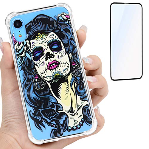 Skull Girl Clear UV