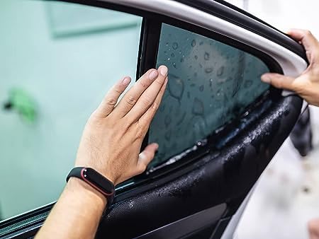 Premium DIY Precut Car Window Tint Film Kit - Custom Fit for Your Vehicle - Choose 5%, 20%, 35% or 50% VLT Shade - Includes All Side & Rear Windows - Heat & UV Protection for Comfortable Driving
