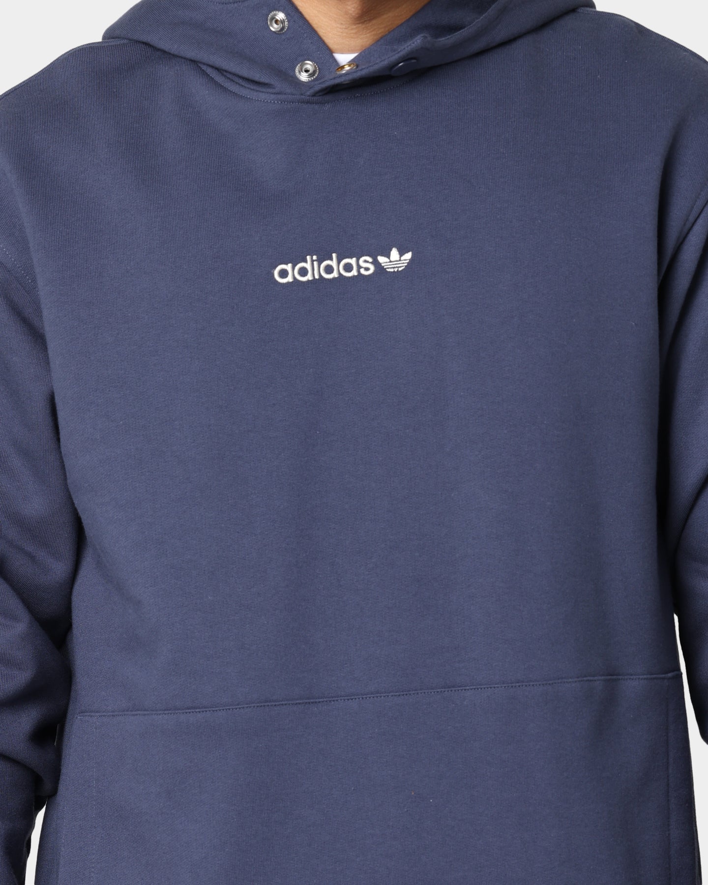Adidas Adibreak Hoodie for Men & Women - Shadow Navy Pullover Sweatshirt | Casual Streetwear, Gym & Lounge Wear