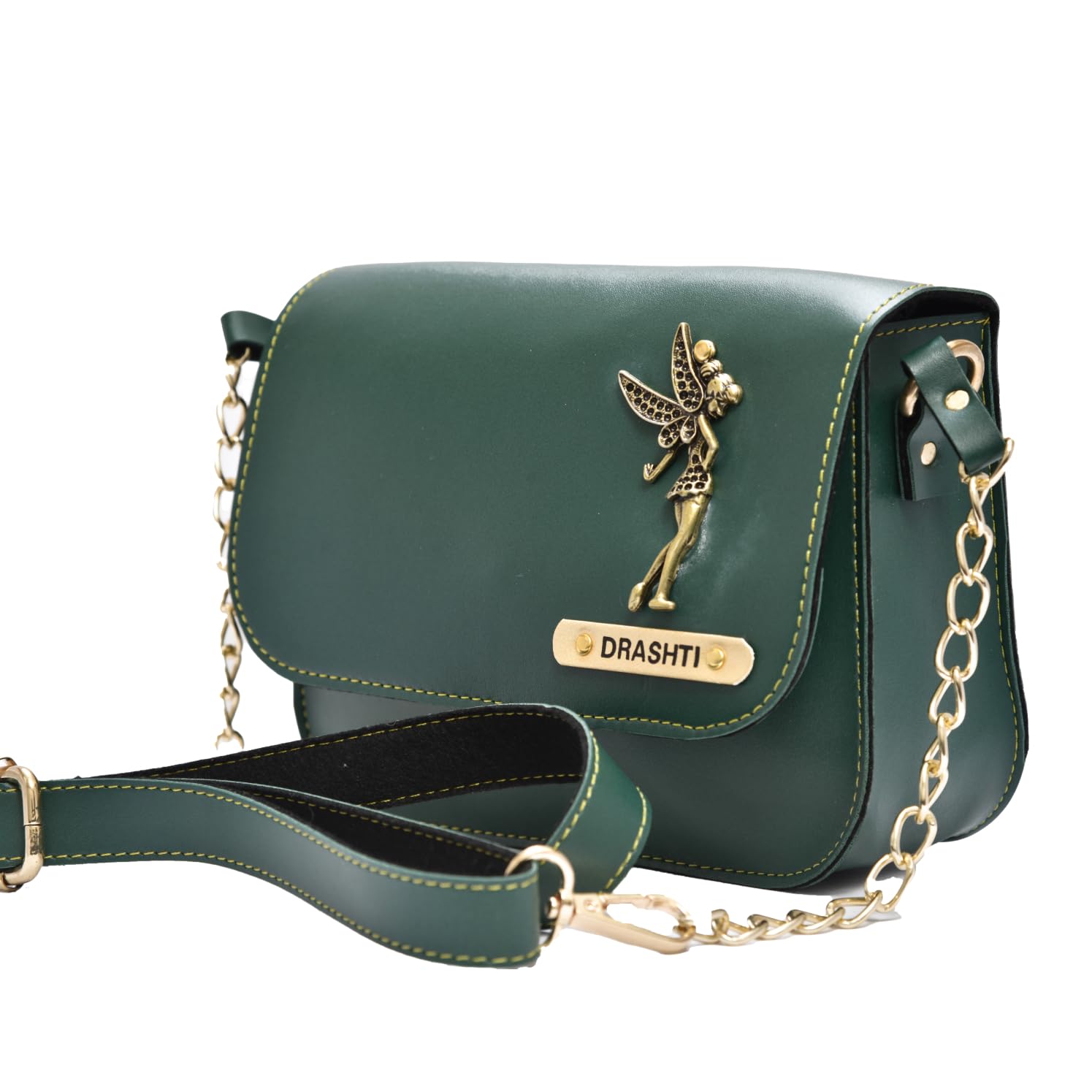 YOUR GIFT STUDIO Personalized Name Sling Bag for Women - Custom Chain Crossbody Purse | Unique Birthday Gift for Wife, Mother, Sister | Perfect for Date Night, Travel & Everyday Use