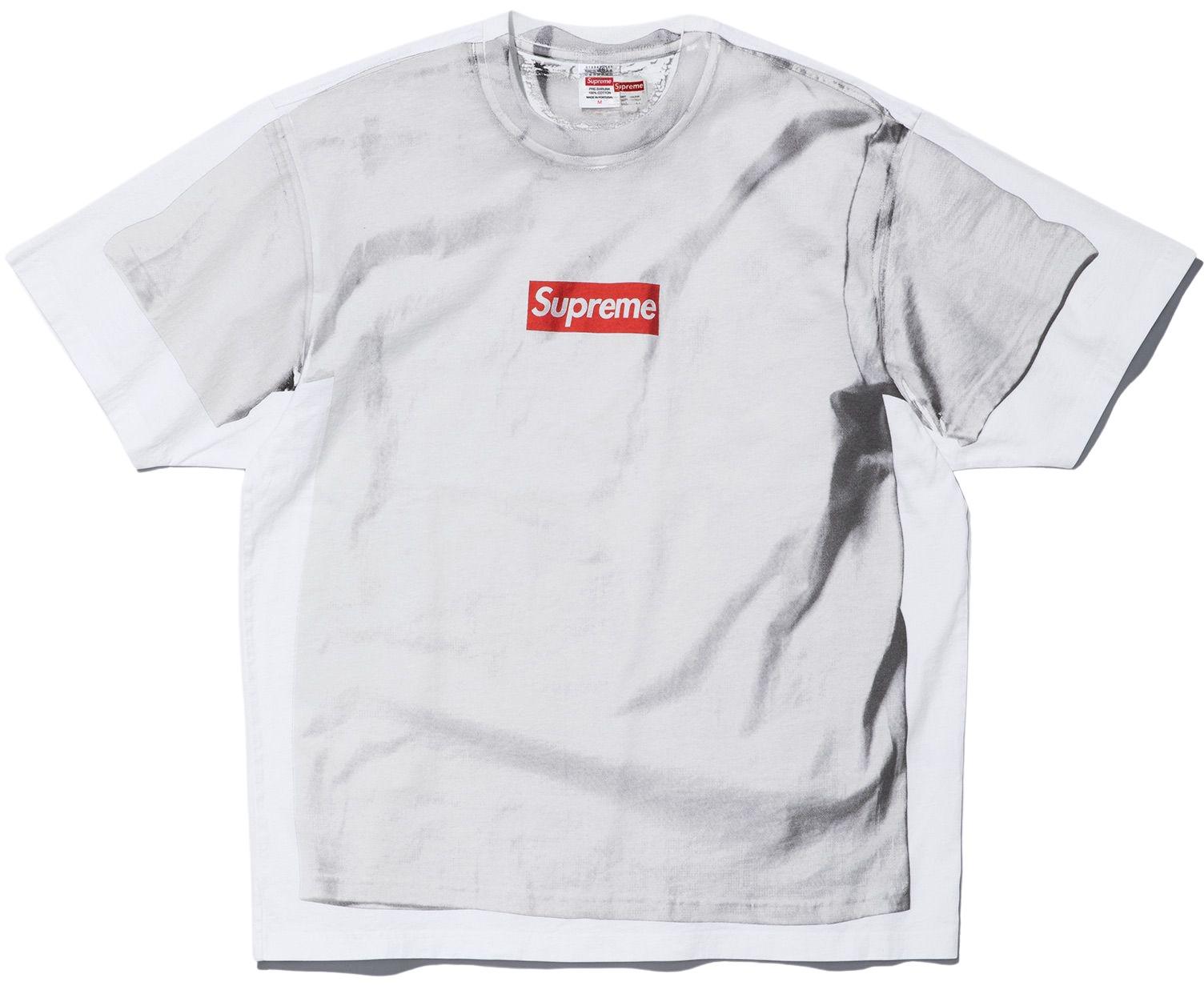 SUPREME x MM6 Maison Margiela Box Logo T-Shirt 2024 Spring Summer Collection - Streetwear Fashion Tee for Casual Outfits & Urban Style