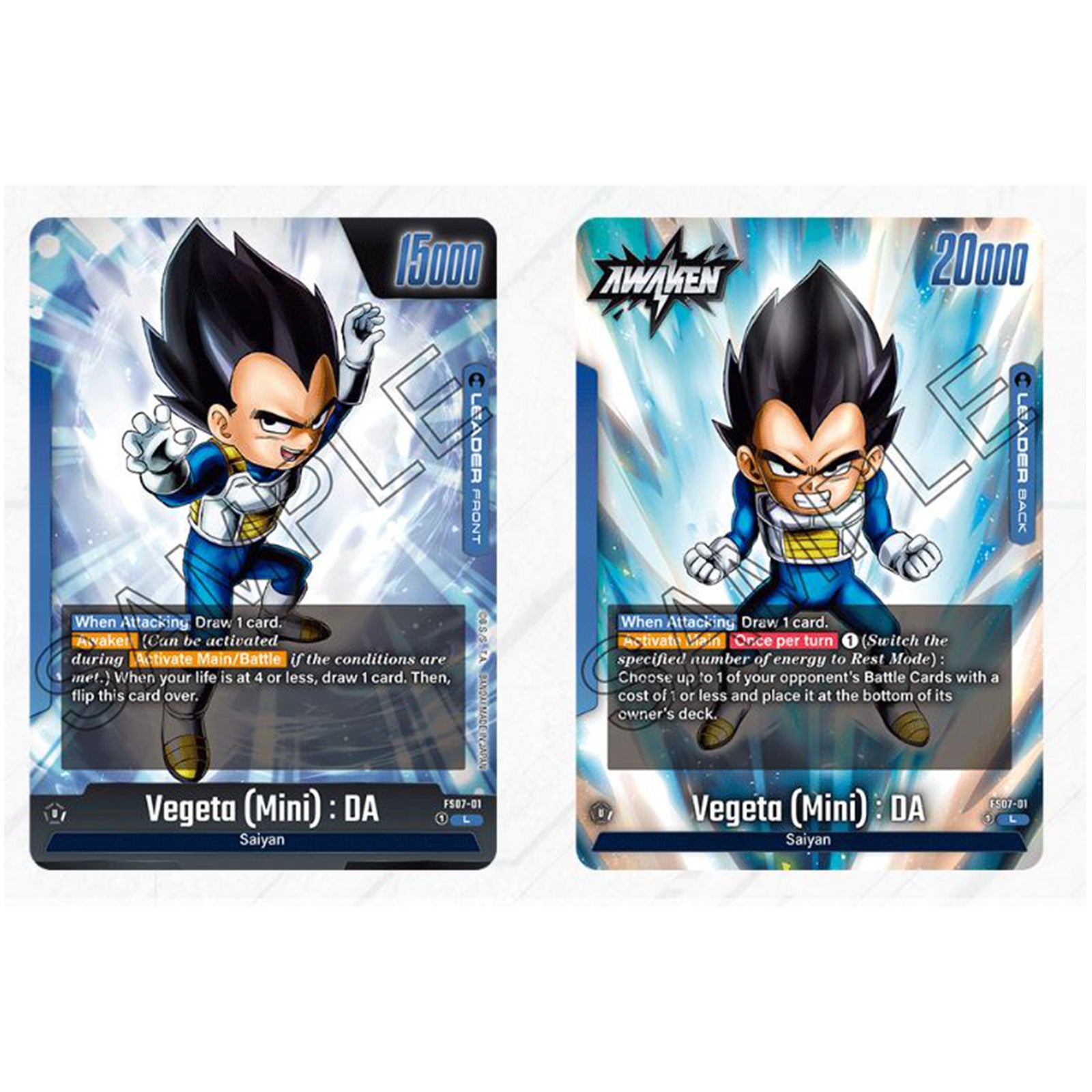 Dragon Ball Super Vegeta Mini Starter Deck - Anime Trading Card Game for Collectors & Battles | Perfect for Tournaments, Gifts & Fan Collections