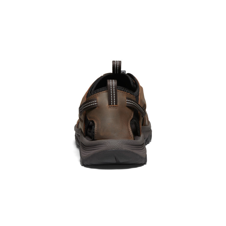 Men's Targhee III Sandal - Waterproof Hiking Sandals for Men | Bison/Mulch Color | Perfect for Outdoor Adventures, Camping & Beach Walking