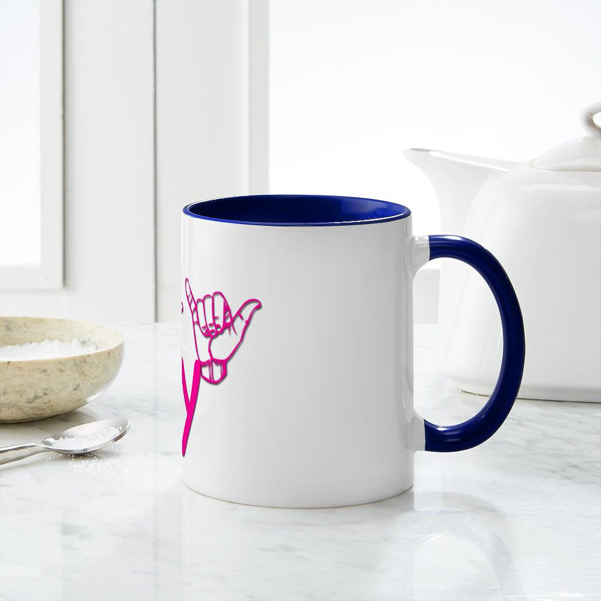 Emily Ceramic Coffee Mug 11 oz (325 ml) - Perfect for Tea, Hot Chocolate & Office Use - CafePress
