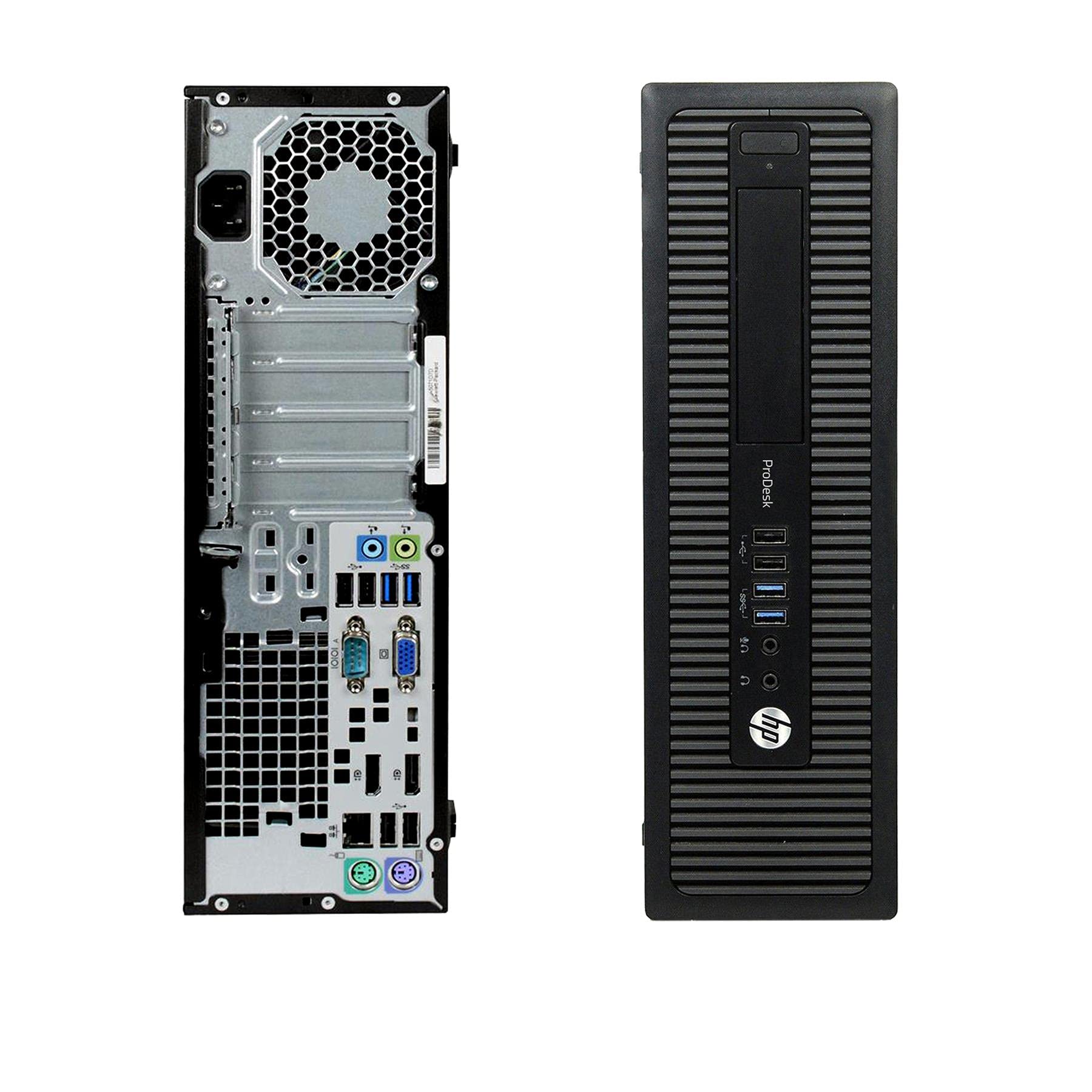 HP ProDesk 600 G2 Gaming Desktop PC - Intel Core i5-6500 3.2GHz, 16GB DDR4 RAM, 256GB SSD, NVIDIA GT 1030, WiFi, Win 10 Pro (Renewed) - Perfect for Home Office, Gaming & Graphic Design