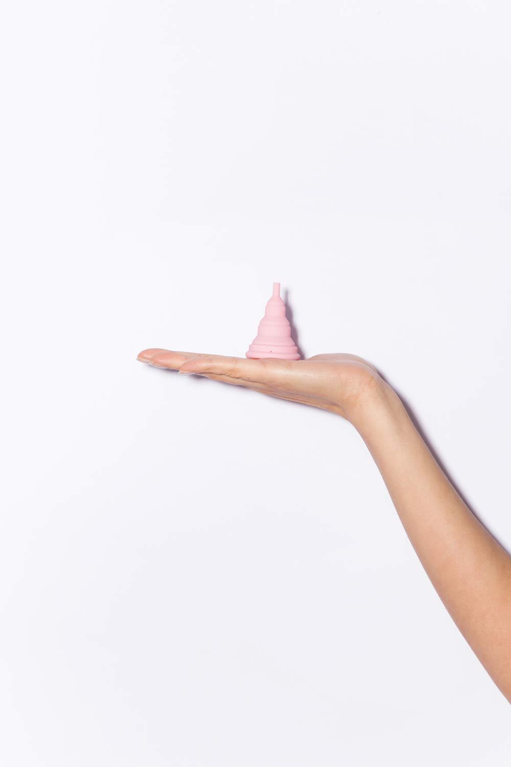 LILY CUP COMPACT | Reusable Menstrual Cup with Travel Case | Eco-Friendly Period Solution for Active Women | Gym, Travel & Daily Use
