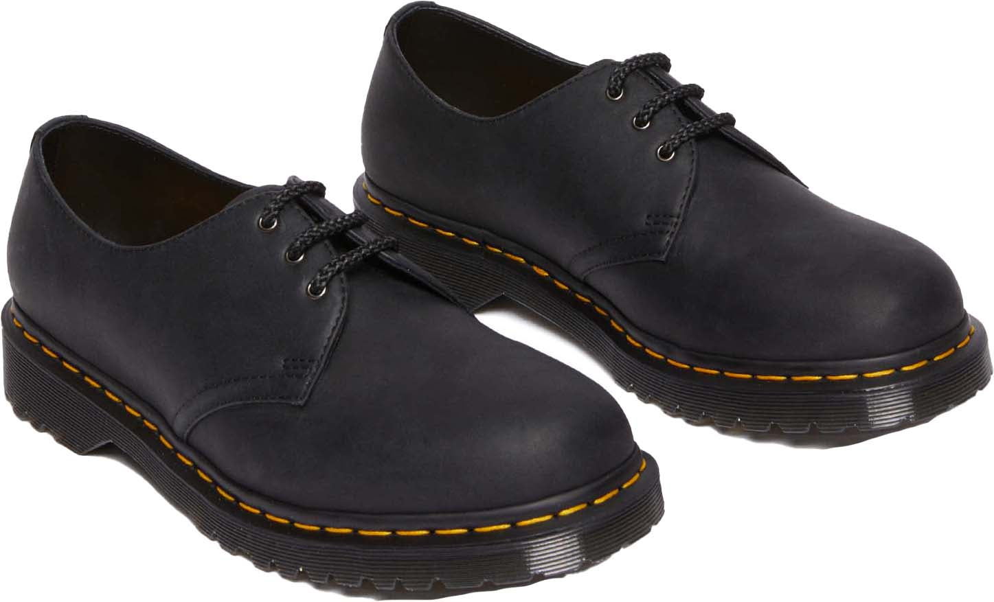 Dr. Martens 1461 Smooth Leather Unisex Shoes - Classic 3-Eye Lace-Up Oxfords for Men & Women | Perfect for Office, Casual Wear & Everyday Fashion