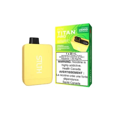 STLTH Titan PRO 15K Disposable Vape - 15000 Puffs, 5 Pack - Long-Lasting & Portable Vape Pen for Smooth Flavor - Perfect for Travel, Work & Social Outings