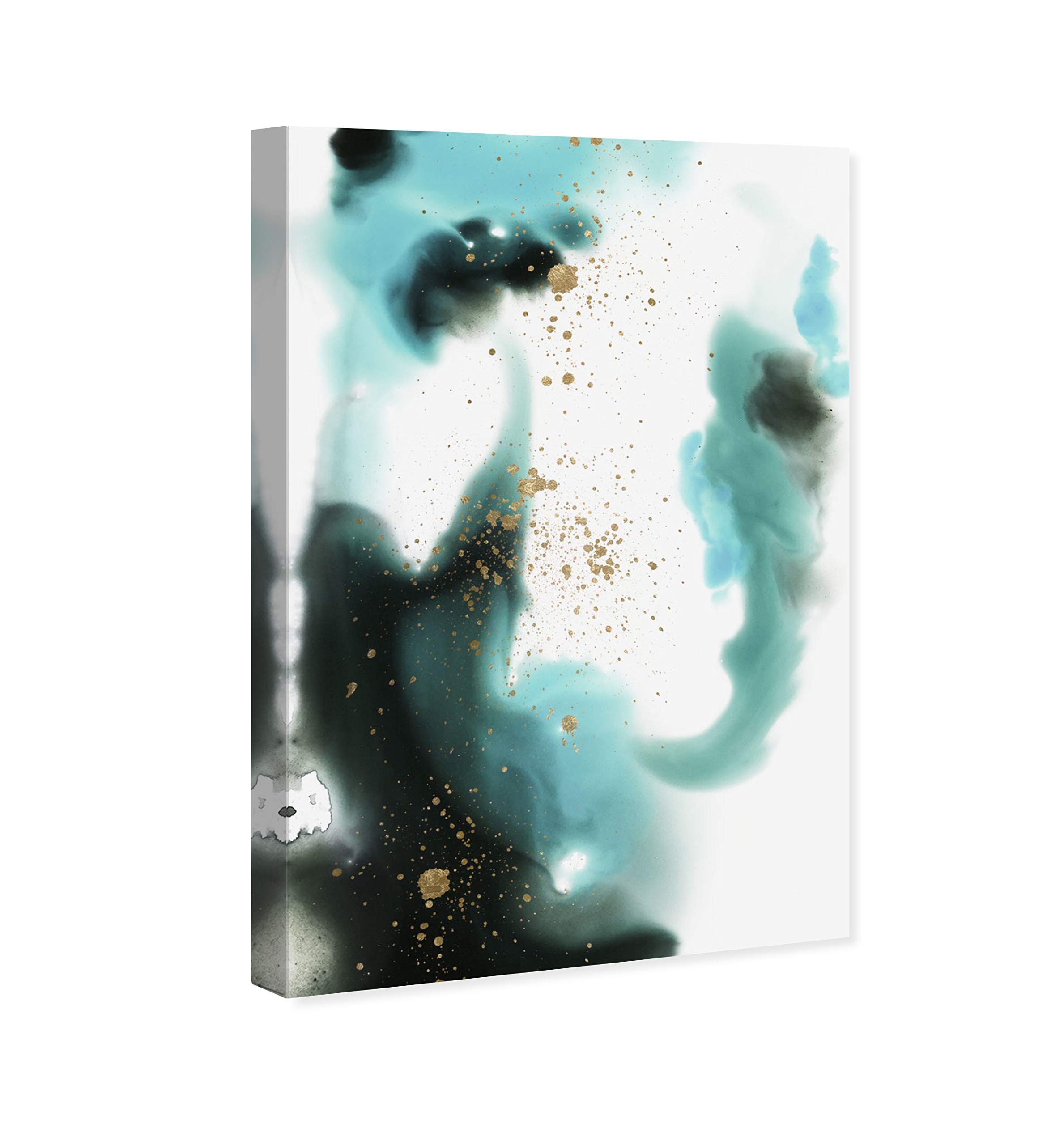Abstract Ocean Wall Art Canvas Print 'On Oceans Time' - 20