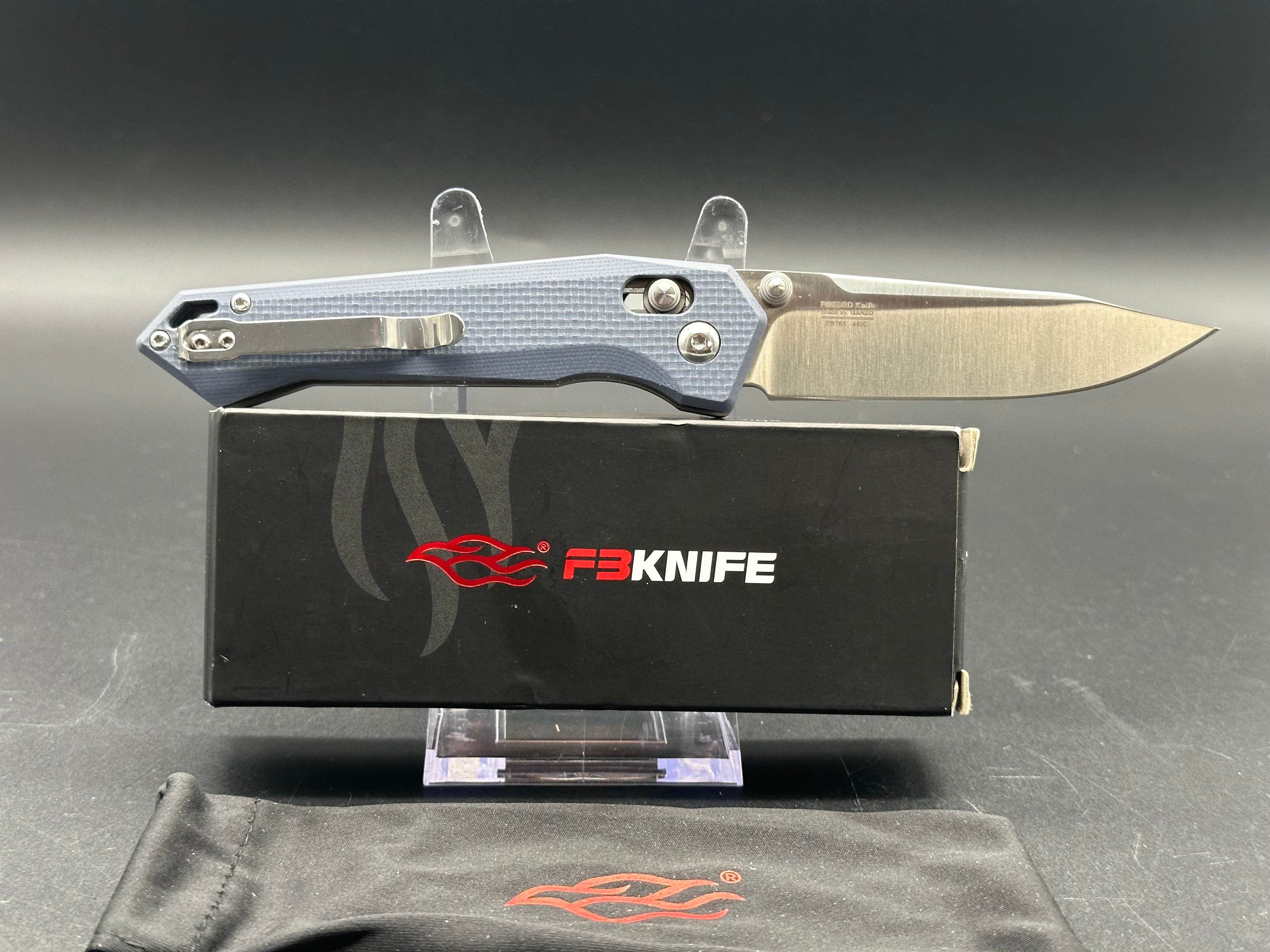 Ganzo Firebird Folding Knife Set - 3-Piece High-Quality EDC Pocket Knives Bundle for Outdoor Camping, Hiking & Survival Gear