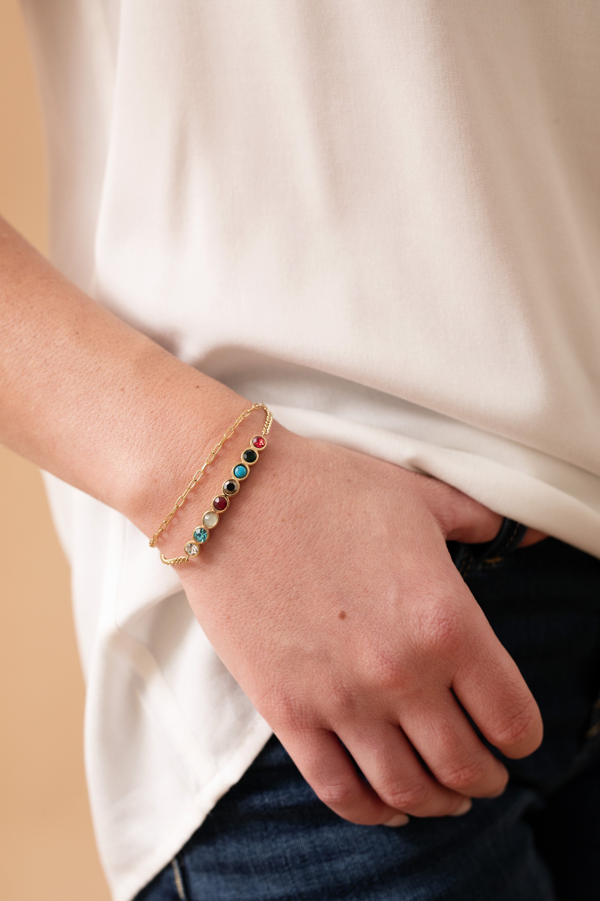 Daughter Acrostic Bolo Bracelet - Hidden Message Jewelry for Women - Perfect Gift for Daughters, Birthdays & Special Occasions