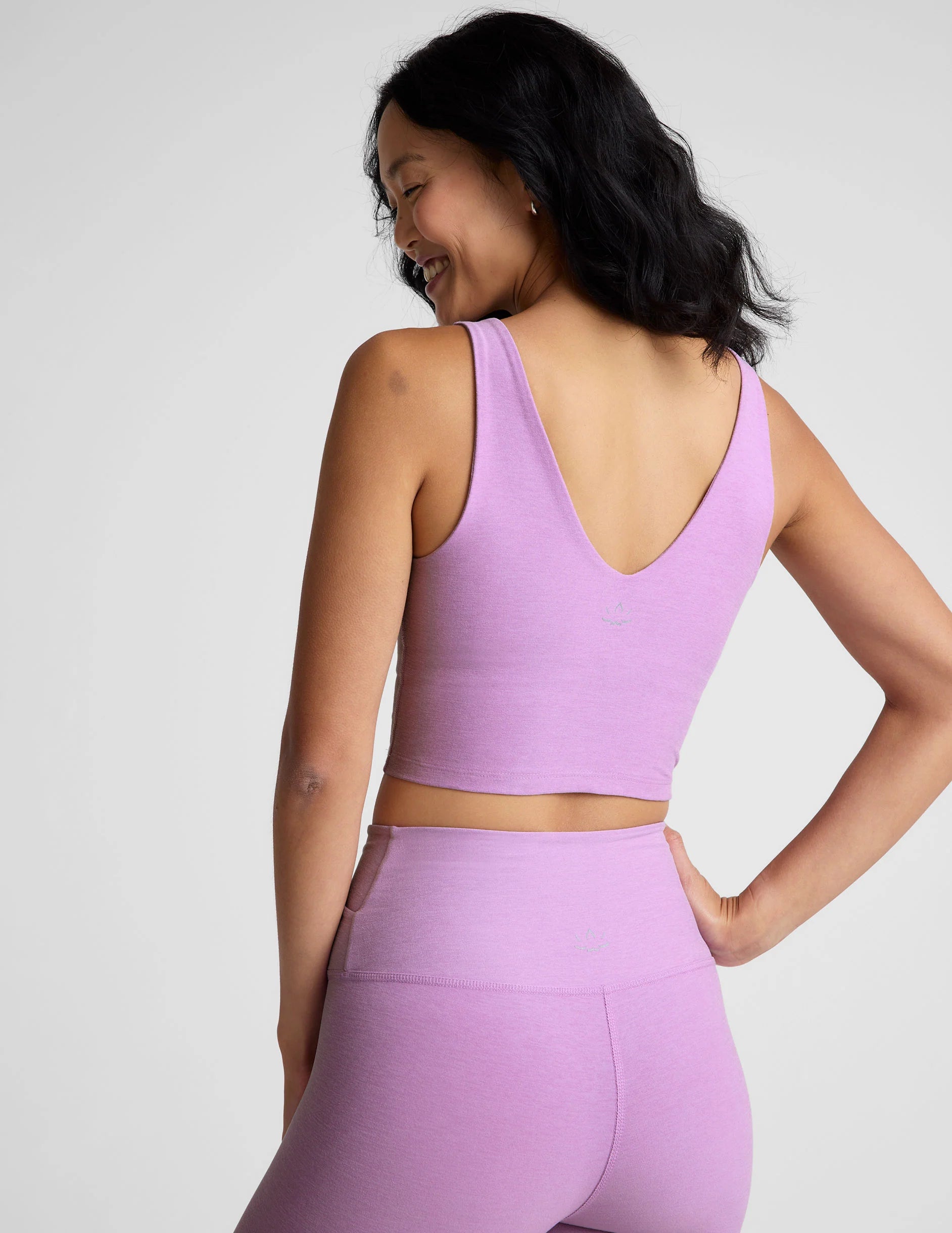 Beyond Yoga Spacedye Good Day Cropped Tank Top for Women - Soft Workout & Lounge Wear - Perfect for Yoga, Gym & Casual Outfits