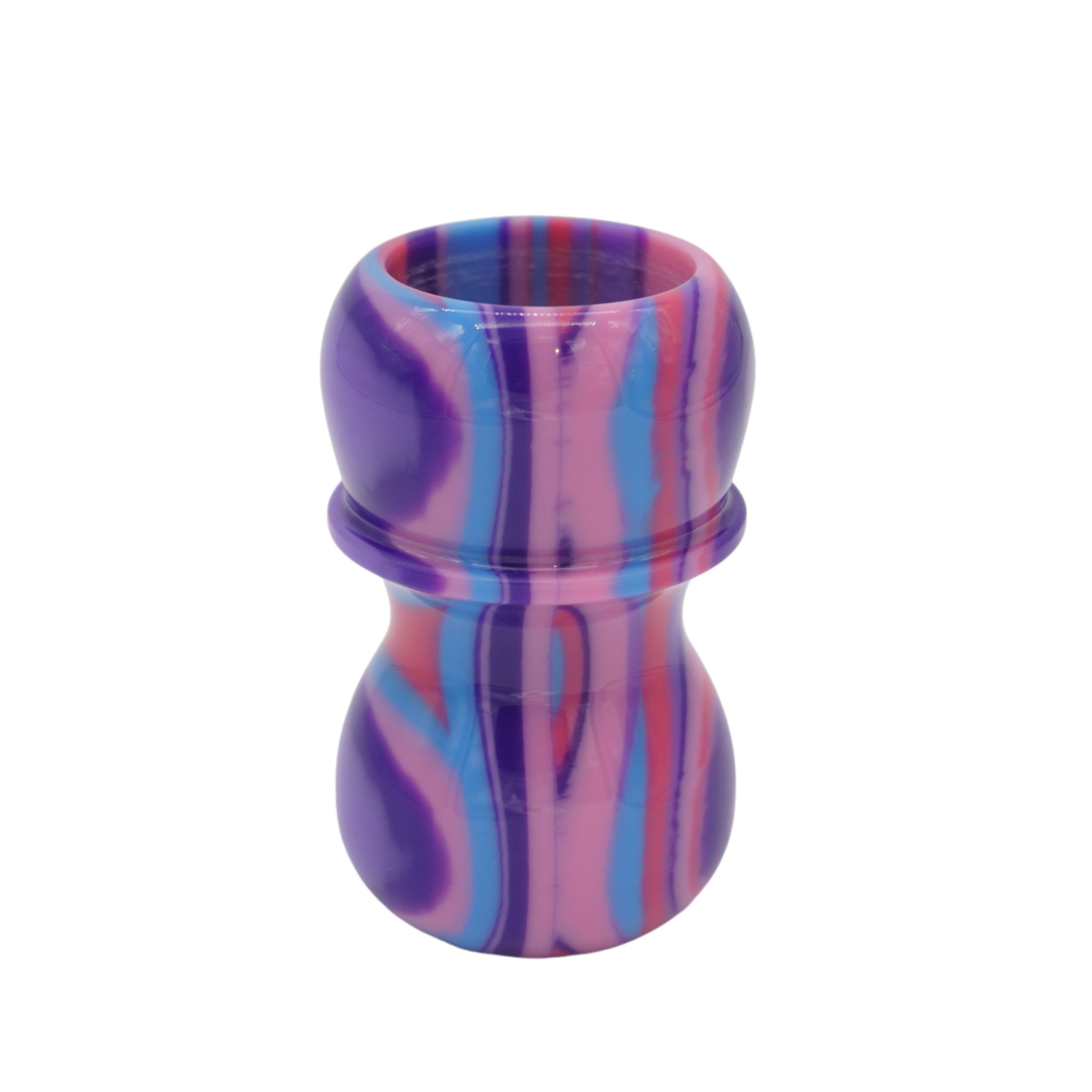 Premium Handcrafted Purple Haze Shaving Brush Handle - Fits 24mm & 26mm Knots - Perfect for Wet Shaving & Grooming Kits - Luxury Men's Shaving Accessories