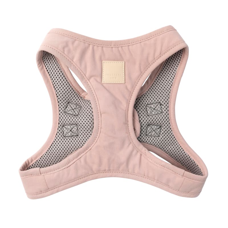 Fuzzyard Life Soft Cotton Blush Dog Step-In Harness - Adjustable & Comfortable for Small to Large Dogs (6 Sizes) | Perfect for Walking, Training & Outdoor Adventures
