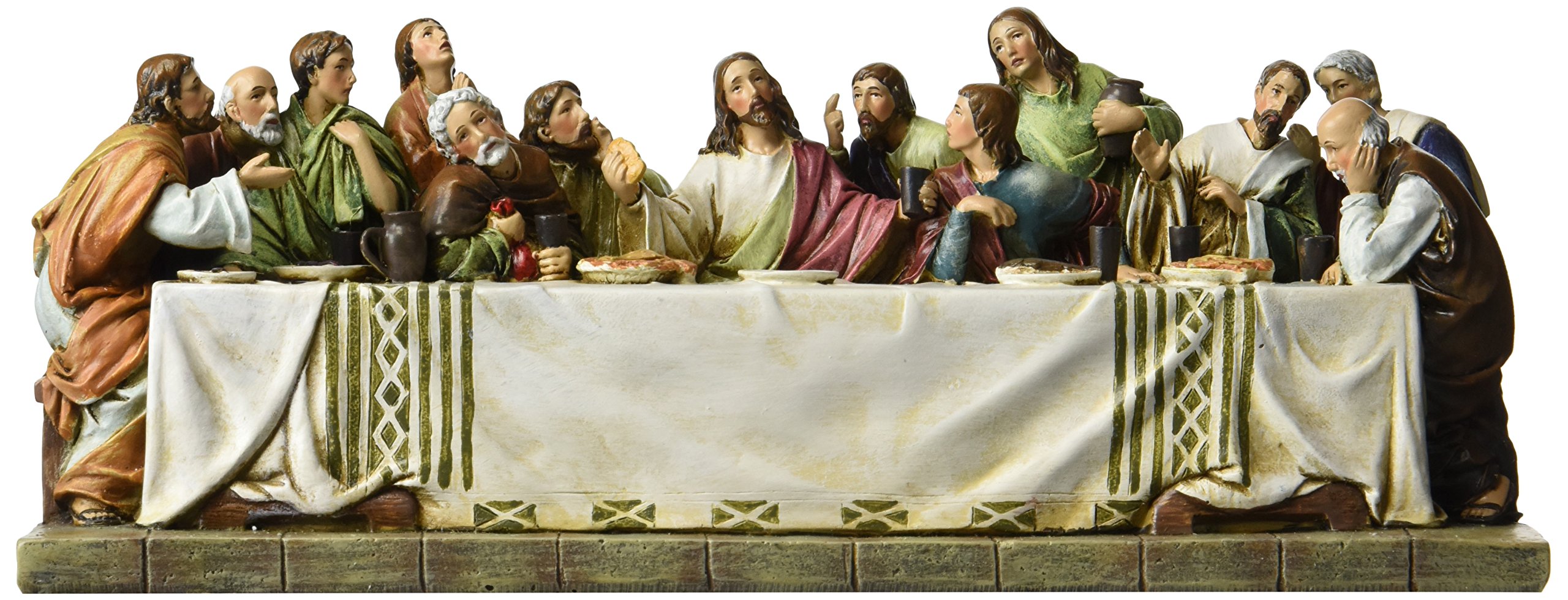 Joseph's Studio by Roman The Last Supper Tabletop Figurine - 4.5 Inch Religious Statue for Home Decor, Easter Gift & Christian Collectibles - Perfect for Church Altar, Prayer Room & Holiday Display