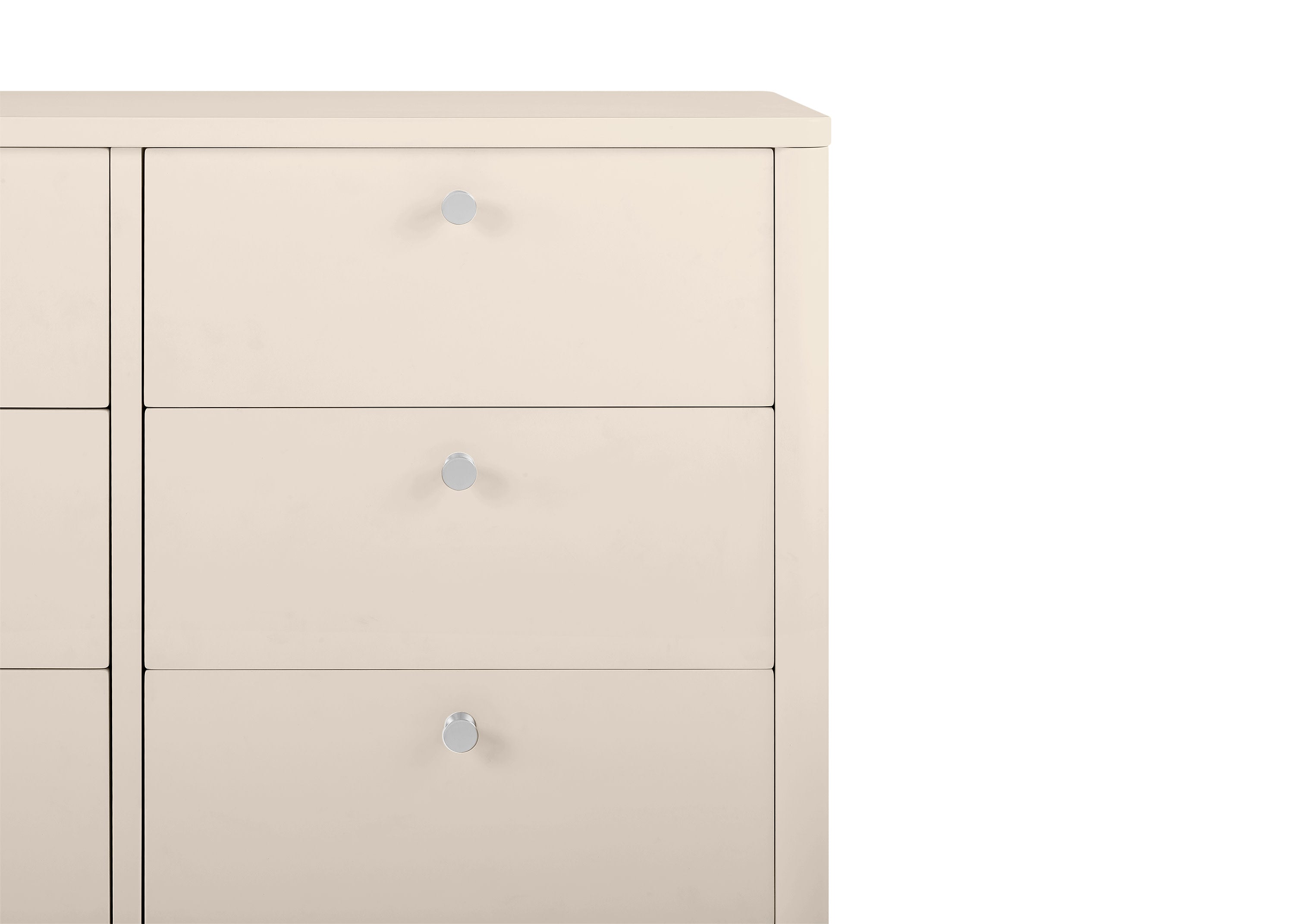 Brooks 6 Drawer Dresser with Interlocking Drawers - Sturdy Wooden Bedroom Furniture for Clothes Storage | Perfect for Master Bedroom, Guest Room & Nursery Organization