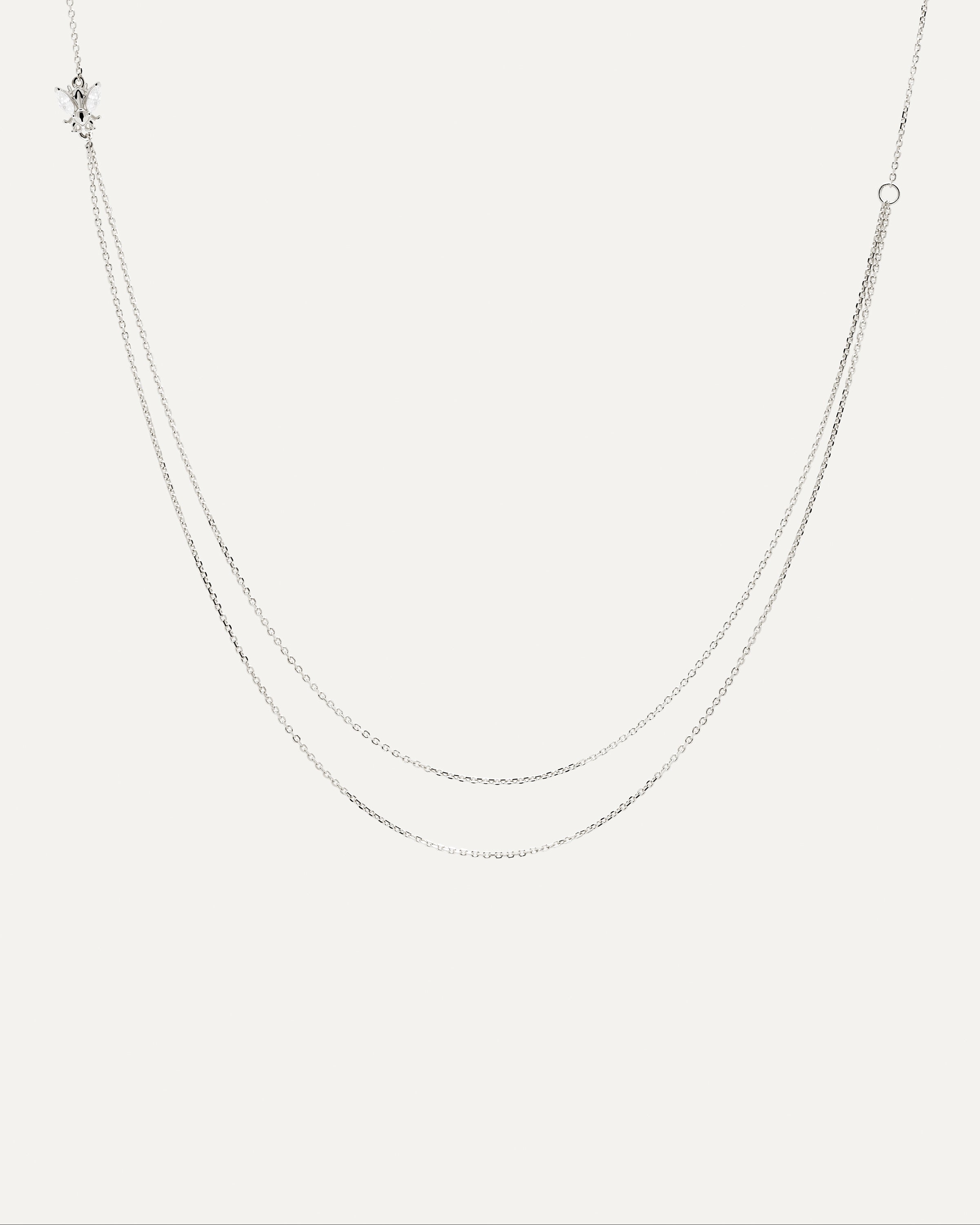 Elegant Breeze Silver Necklace for Women - Sterling Silver Pendant Necklace Jewelry Gift for Her - Perfect for Date Night, Wedding & Everyday Wear