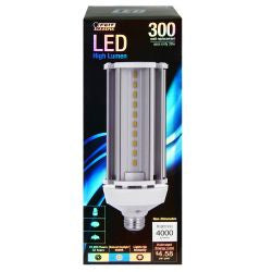 Feit Electric C4000/5K/LED 4000 Lumen 5000K Non-Dimmable LED Yard Light - Bright Outdoor Lighting for Backyard, Garden, and Driveway