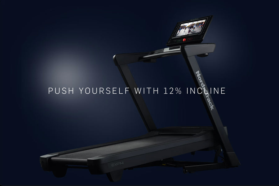 NordicTrack EXP 14i Treadmill - Premium Incline Trainer for Home Gym, Cardio Workouts & Running - Perfect for Small Spaces & Fitness Enthusiasts