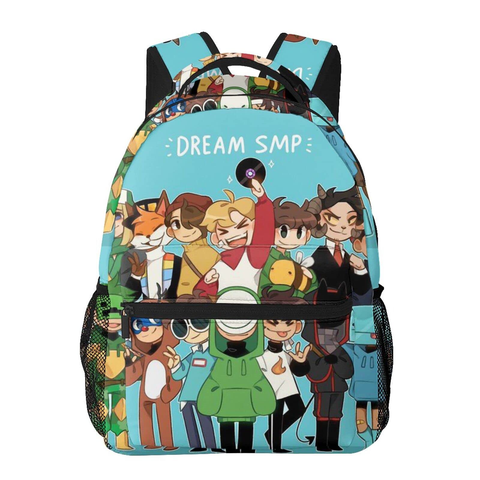 Dream-SMP Backpack - Large Capacity Lightweight Laptop Backpack for School, Travel & Work | Durable Water-Resistant College Backpack with USB Charging Port