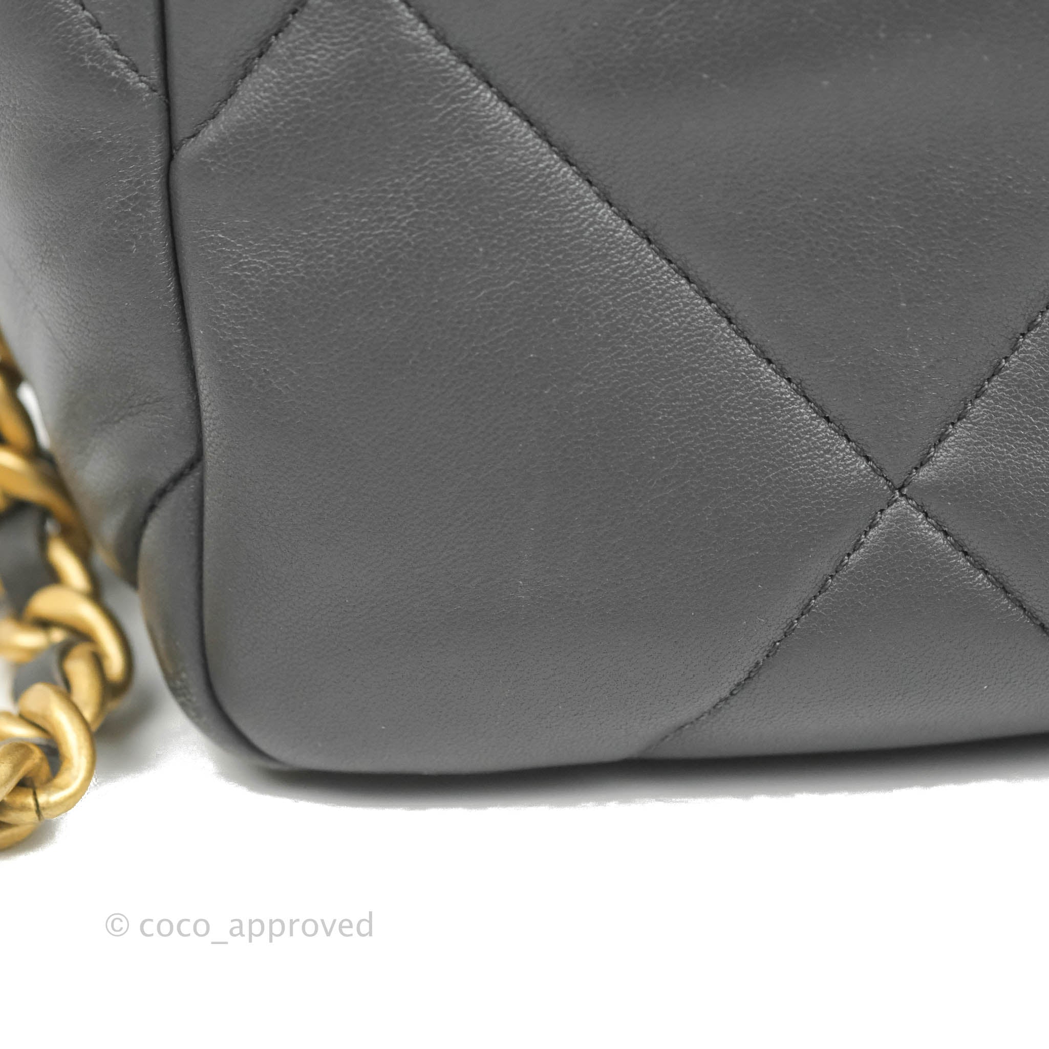 Chanel 19 Small Handbag Dark Grey Mixed Hardware - Luxury Crossbody Bag for Women, Perfect for Date Night & Evening Events
