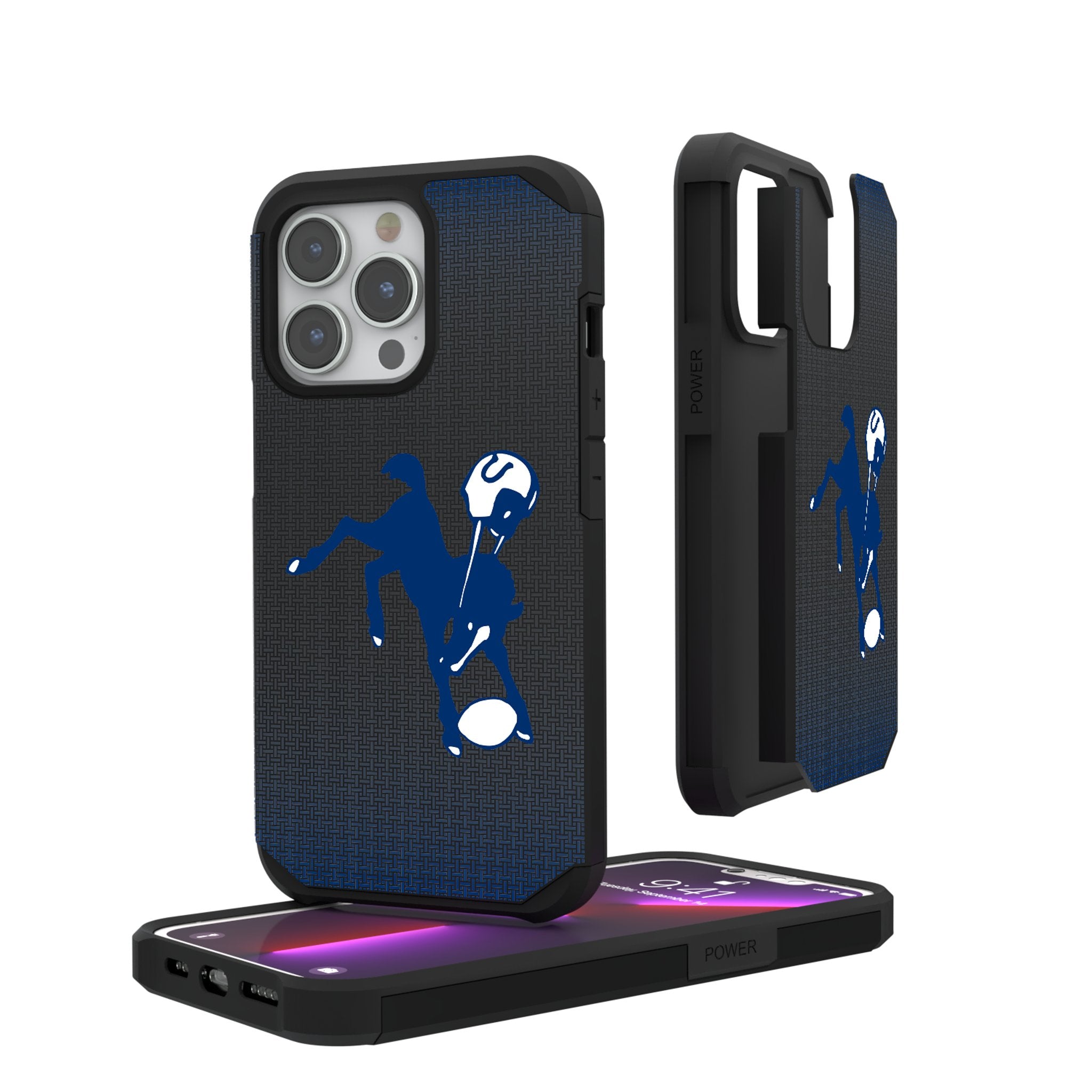 Vintage Baltimore Colts 1946 Historic Collection Rugged Linen Phone Case - Durable Protection for iPhone & Android - Perfect for NFL Fans & Sports Enthusiasts