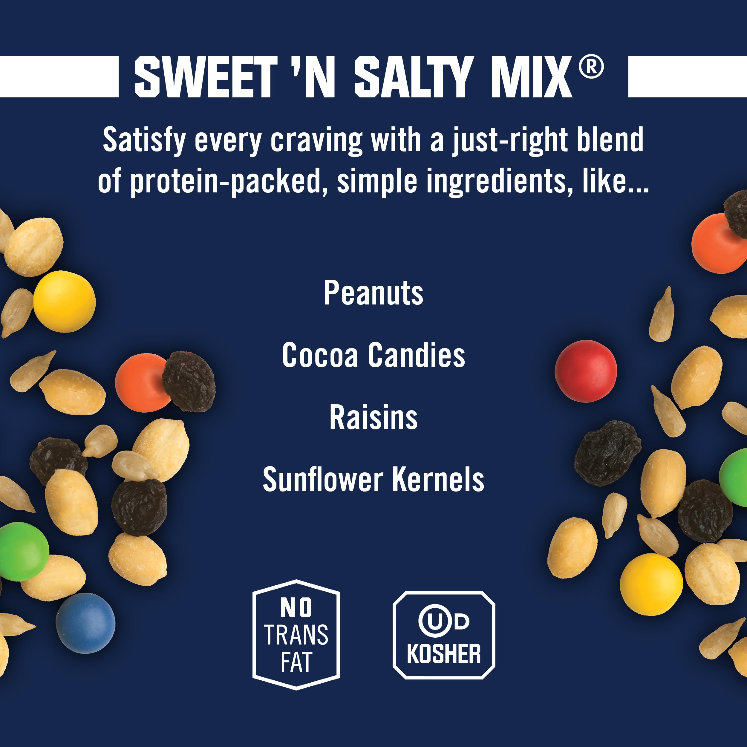 Kar's Nuts Sweet 'N Salty Trail Mix - 16oz Resealable Bag (Pack of 6) | Healthy Snacks for Adults & Kids | Perfect for Hiking, Office & School Lunch