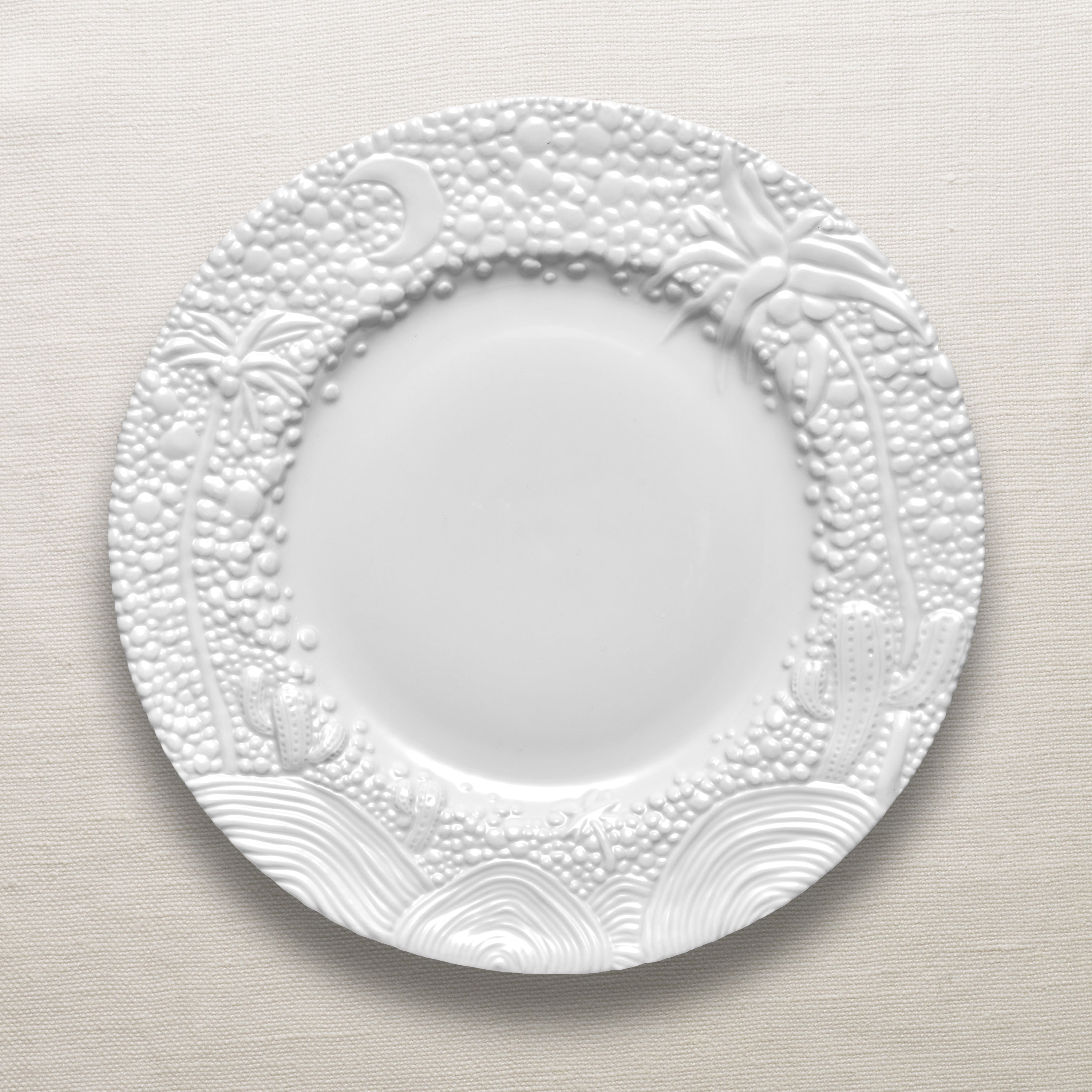 Premium Haas Mojave 16-Piece Dinnerware Set - Elegant White Porcelain Plates, Bowls & Mugs - Perfect for Family Dinners, Entertaining Guests & Restaurant-Style Dining