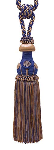 Navy Beige Blue Multicolor #5817 (Navy Blue, Royal Blue, Golden Beige)