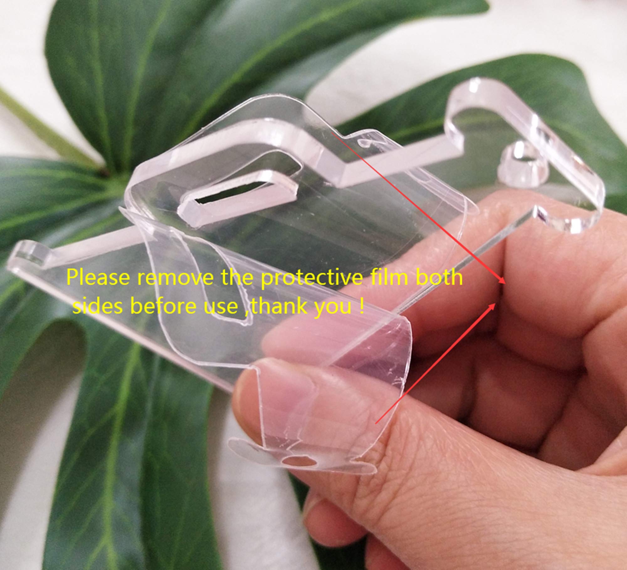 Custom Clear Acrylic Keychains - 3 Inch Blank Megaphone Keychain Charms for DIY Crafting, Personalized Gifts, and Party Favors - Perfect for Promotions, Events, and Souvenirs