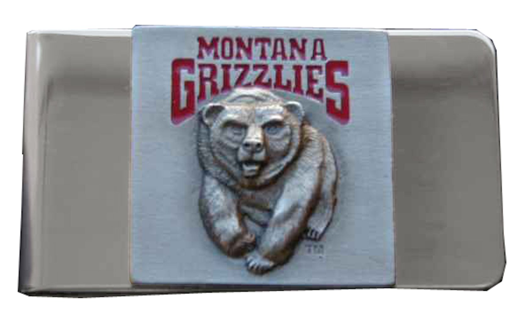 Montana Grizzlies Money Clip - Premium Stainless Steel Wallet Accessory for Cash & Cards | Perfect for Gameday, Travel, and Everyday Use