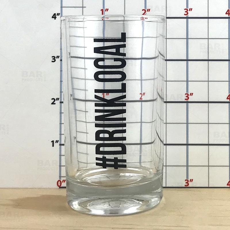 BarConic® 5.5 oz Monument™ Rock Glass - Premium Printed Whiskey Tumbler for Bourbon, Scotch & Cocktails - Perfect for Home Bars, Gifts & Entertaining