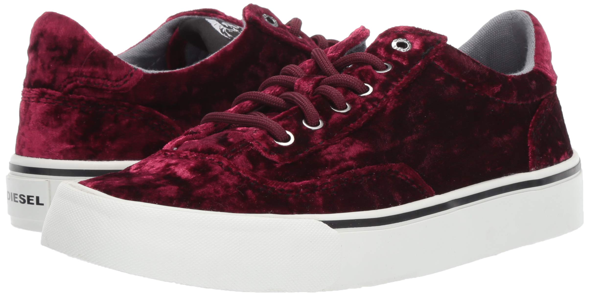 Diesel Women's 355 S-Flip Low Sneakers - Fashionable Casual Shoes for Women | Perfect for Everyday Wear, Walking & Street Style Outfits