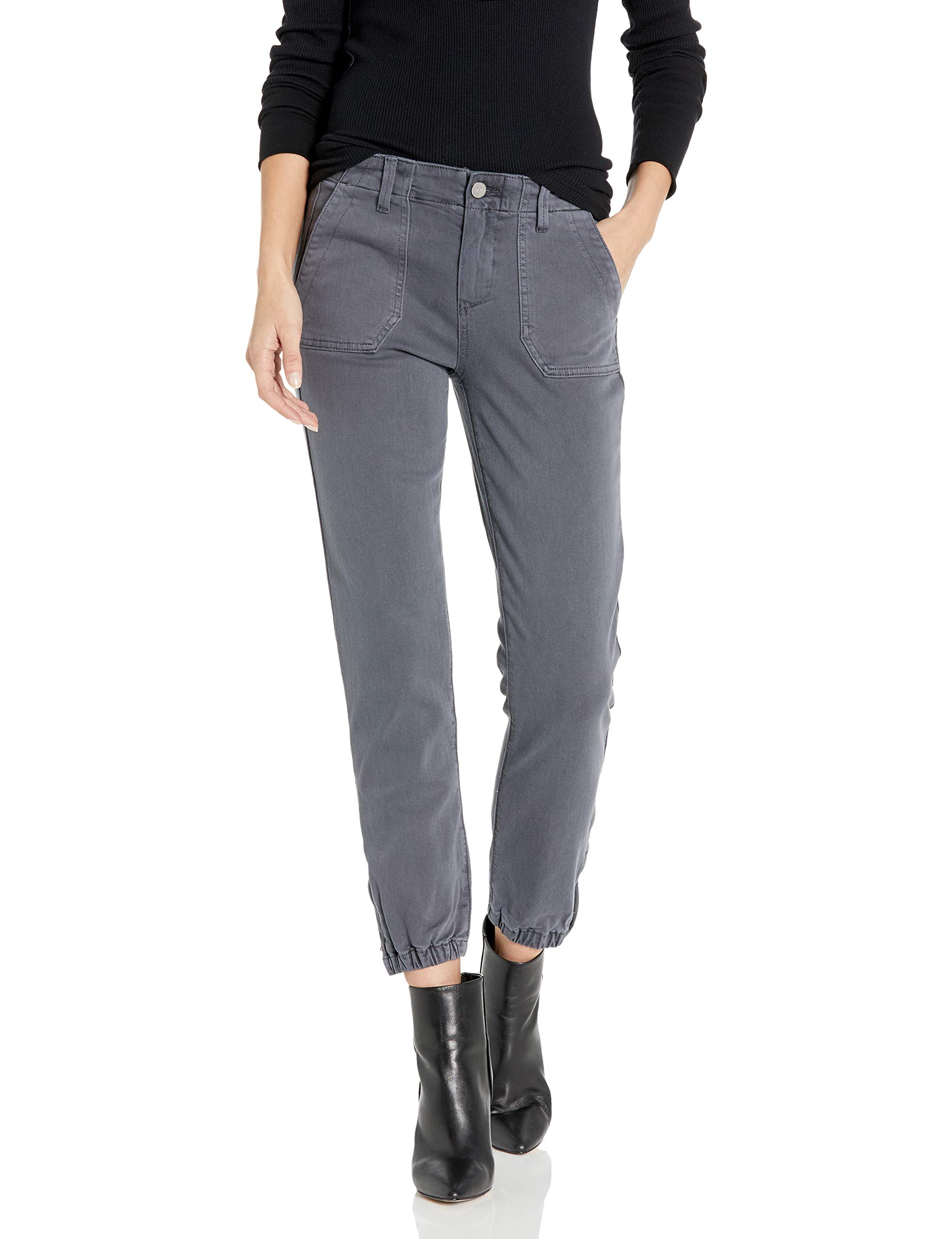 PAIGE Women's Mayslie High-Waisted Jogger Pants - Soft Lounge Pants for Women, Comfortable Yoga Pants for Running, Workout & Casual Wear