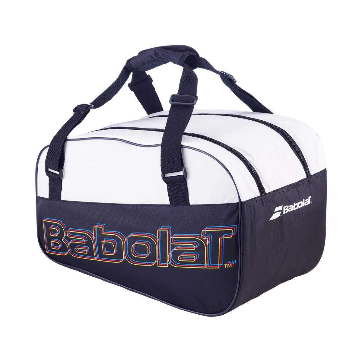 Babolat RH Padel Lite Padel Bag - Black/White Tennis Backpack for Padel & Pickleball Players - Perfect for Court, Gym & Travel