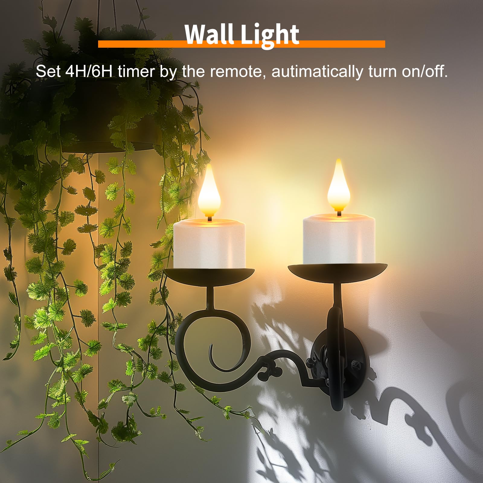 Ymenow 12 Pack Rechargeable Electric Candles with Remote & Timer - Flameless Flickering LED Candles for Home Decor, Weddings, Parties - Battery Operated Fake Candles in Warm White with 3D Wick - Perfect for Romantic Dinners, Holiday Centerpieces & Cozy Ambiance
