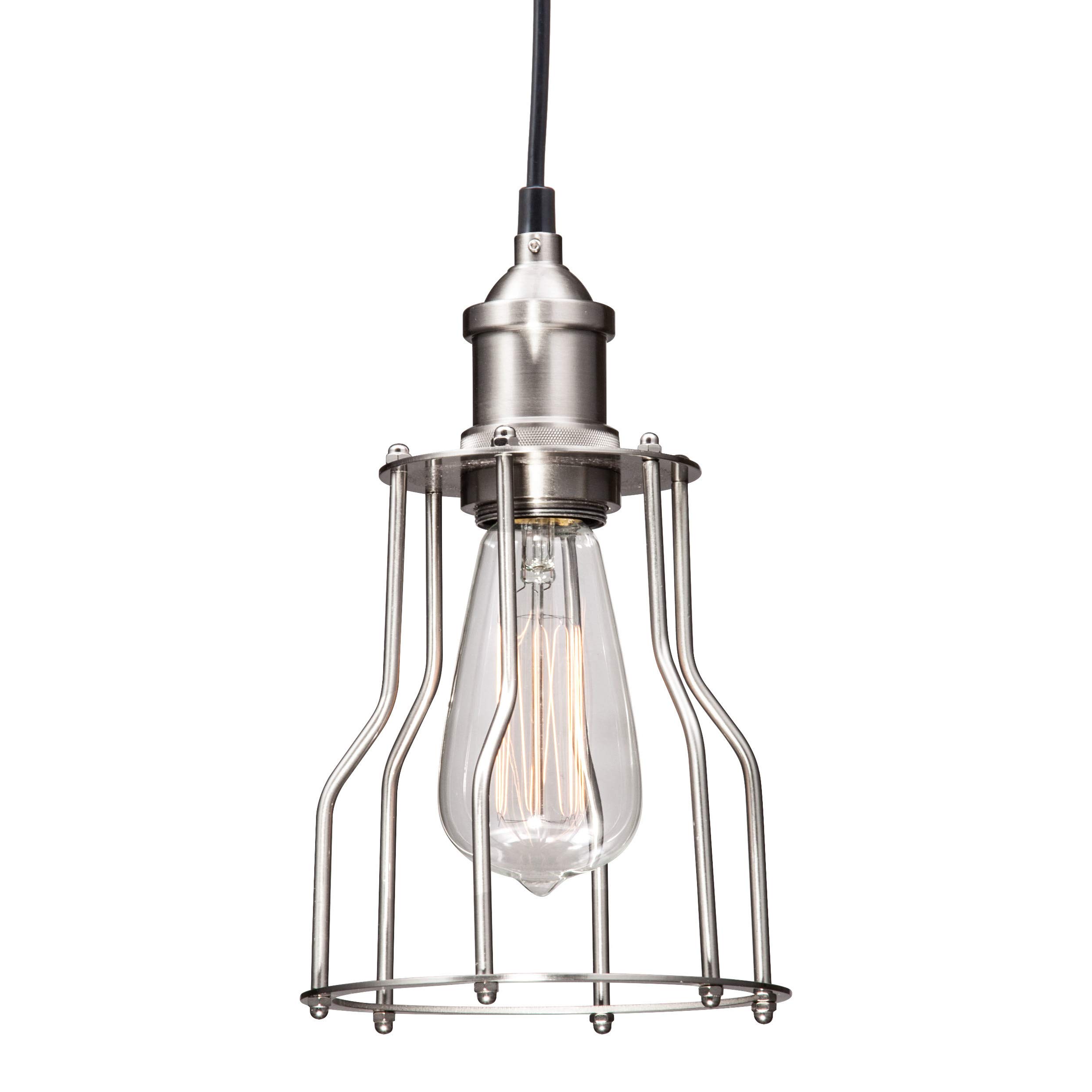 Adamite Nickel Ceiling Lamp - Modern Industrial Design for Living Room, Bedroom & Dining Area Lighting