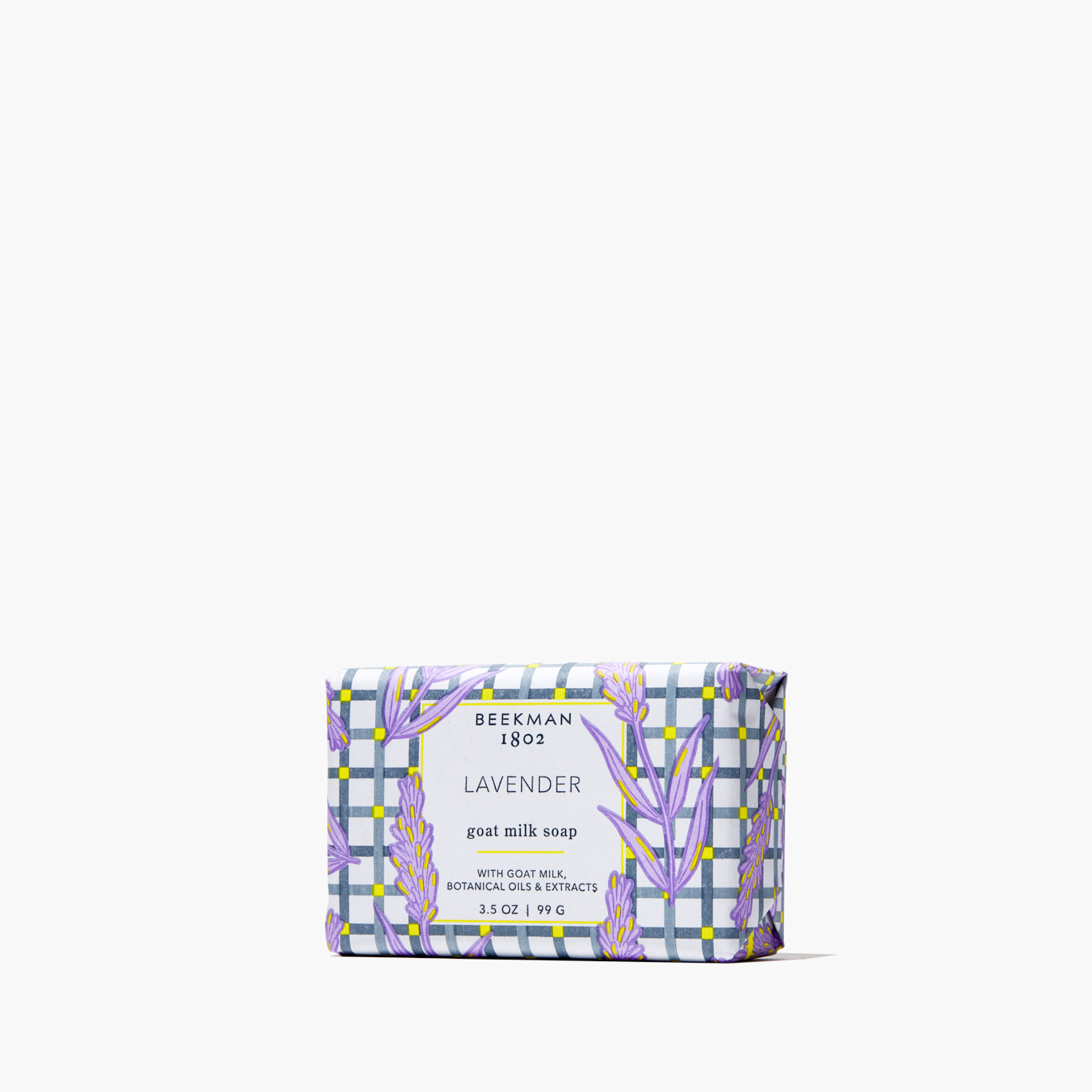 Organic Lavender Scented Goat Milk Soap Bar - Palm Sized for Gentle Skin Cleansing - Perfect for Sensitive Skin, Dry Skin Care & Relaxing Bath Time
