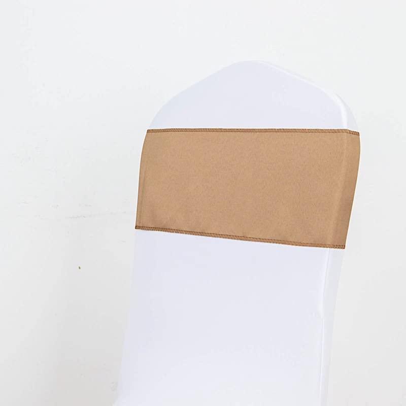 10 Pack Polyester Chair Sashes Bows for Wedding Decor - Elegant Party Ceremony & Reception Chair Ties - Bulk Wholesale Supplies (Perfect for Bridal Showers, Banquets, and Special Events)