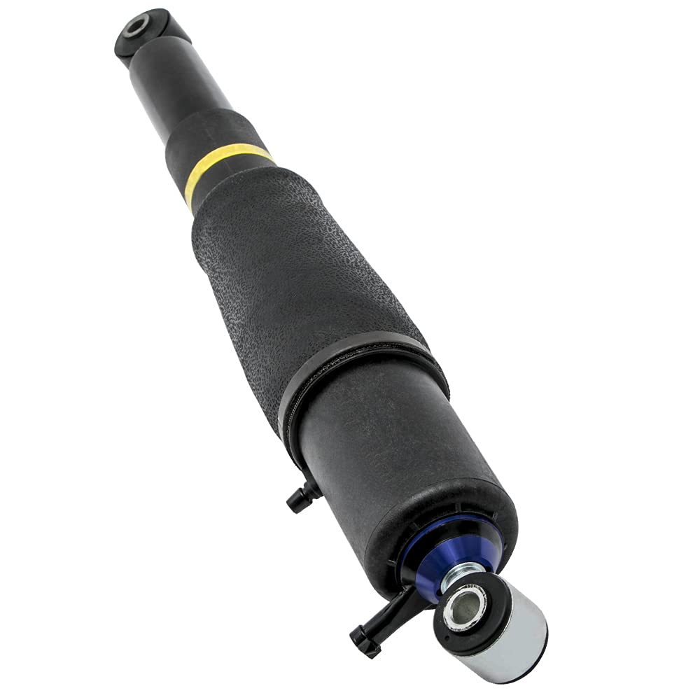 Rear Air Shocks Suspension Strut with Air Compressor Kit - Compatible with Chevy Tahoe, Suburban 1500, GMC Yukon & Cadillac Escalade SUV (2000-2014) - OEM# 25979391 - Perfect for Off-Roading, Towing & Heavy Loads