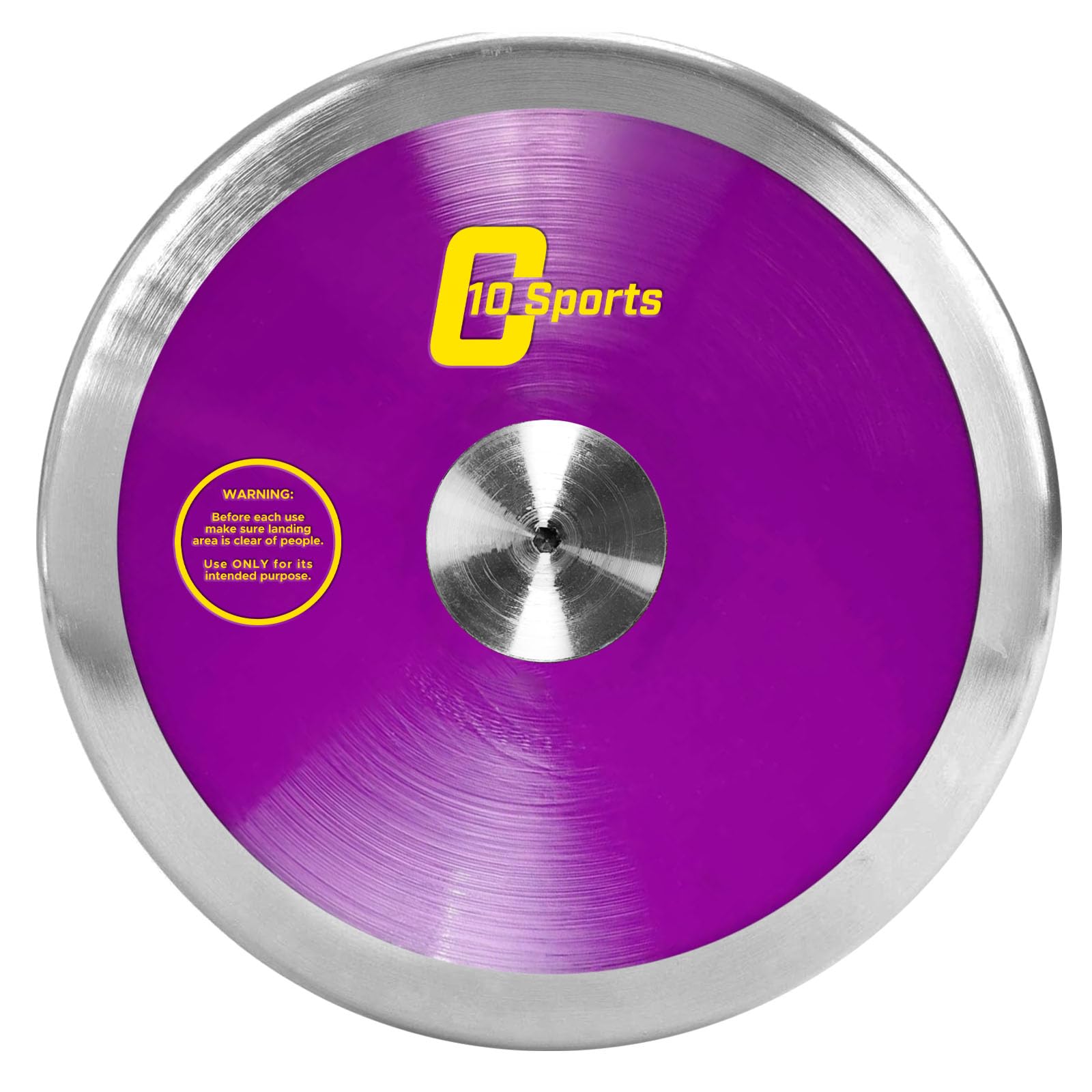 Official Track & Field Discus - High Spin & Low Spin Throwing Discus for High School & College Athletes - 1.0KG, 1.6KG, 2.0KG Weights - Perfect for Outdoor Practice, Training & Competition - Ideal for Discus Throw Events, Track Meets & Field Day Activities