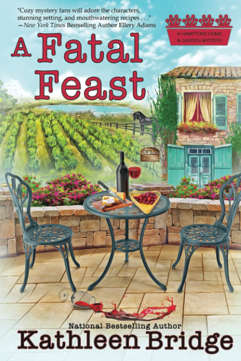 A Fatal Feast: A Hamptons Home & Garden Mystery Book 6 - Cozy Murder Mystery Novel for Book Clubs & Beach Reading