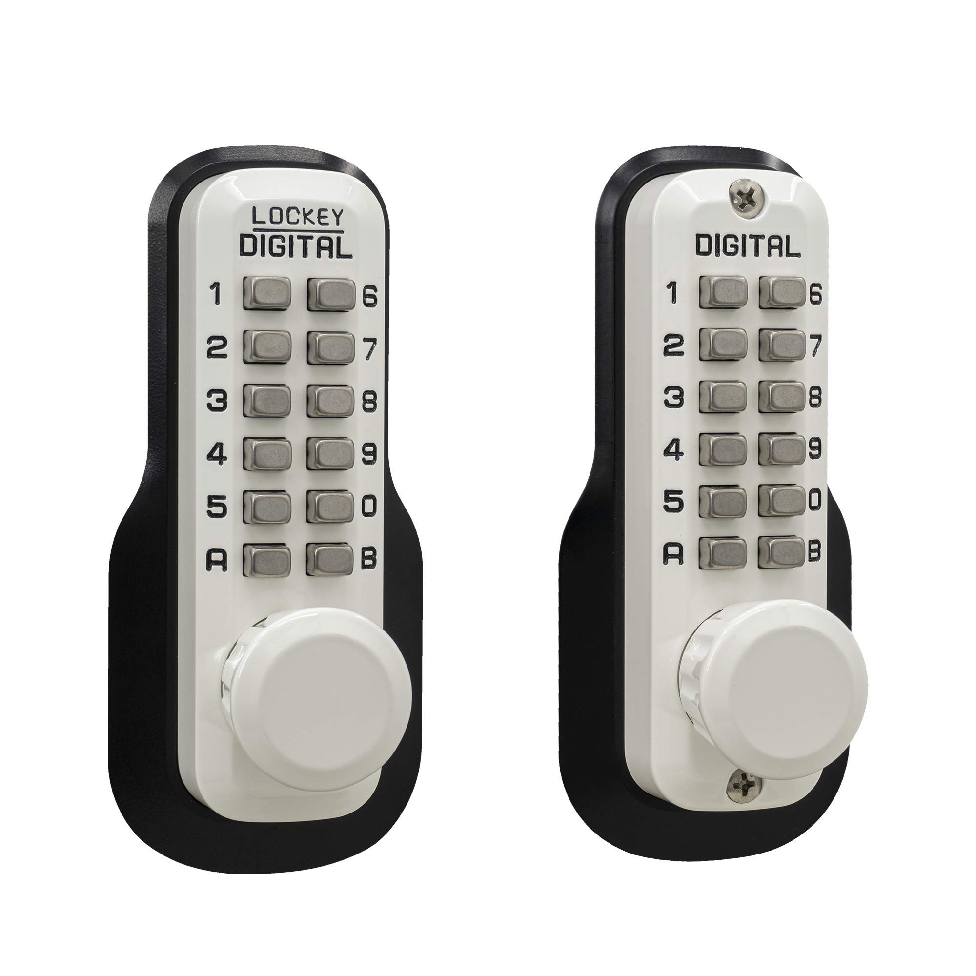 M230WHDC Keyless Mechanical Spring Latch - Heavy Duty Door Lock for Home Security, Commercial Buildings & Storage Units (Easy Installation, Durable Construction)